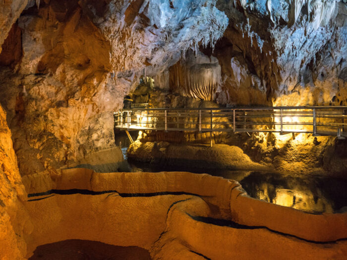 Xylokastro Accommodation - Marina View Apartment - Excursions - Lake Cave