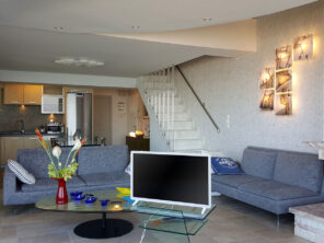 Marina View | Xilokastro | Sitting & Kitchen